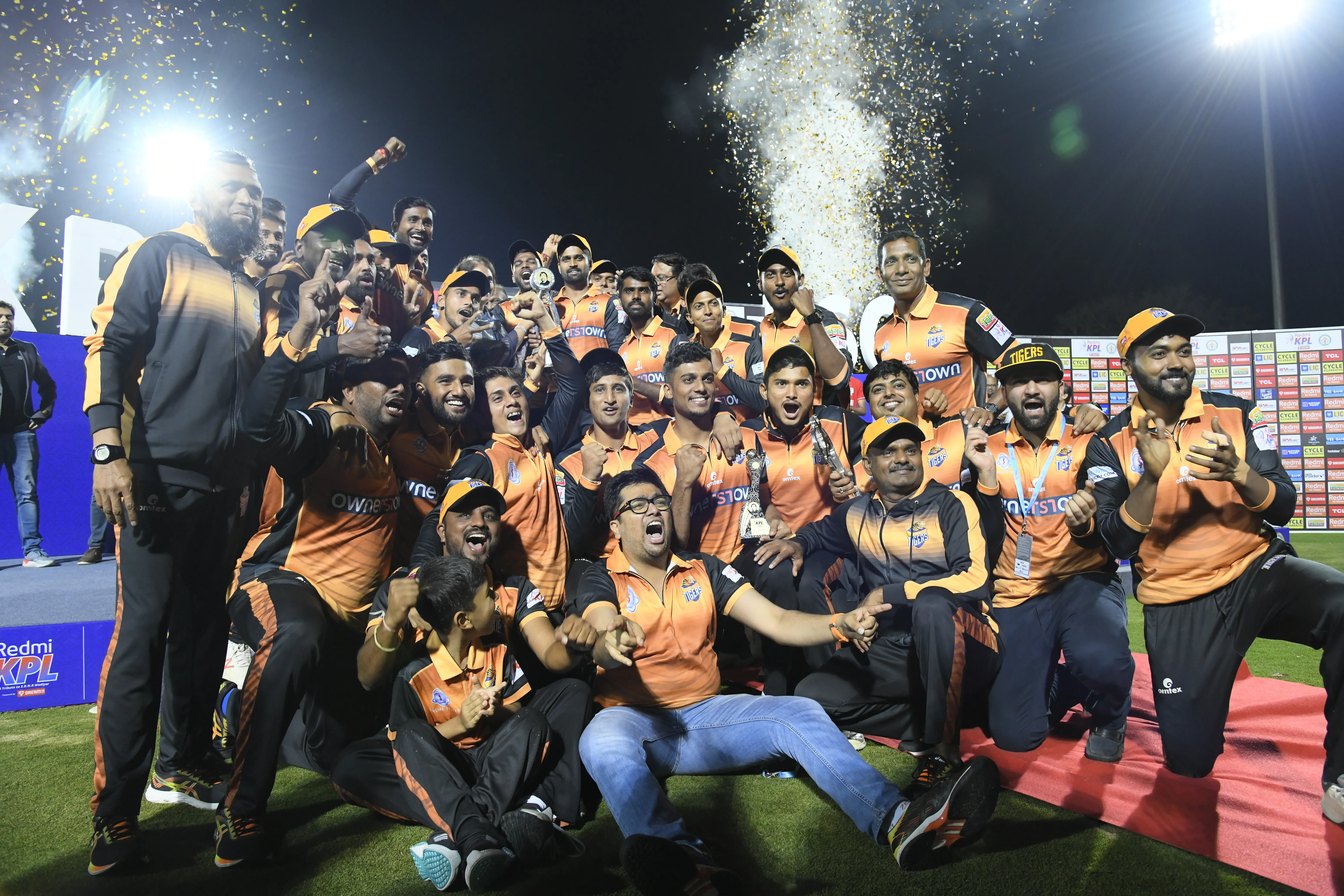 Championship moment